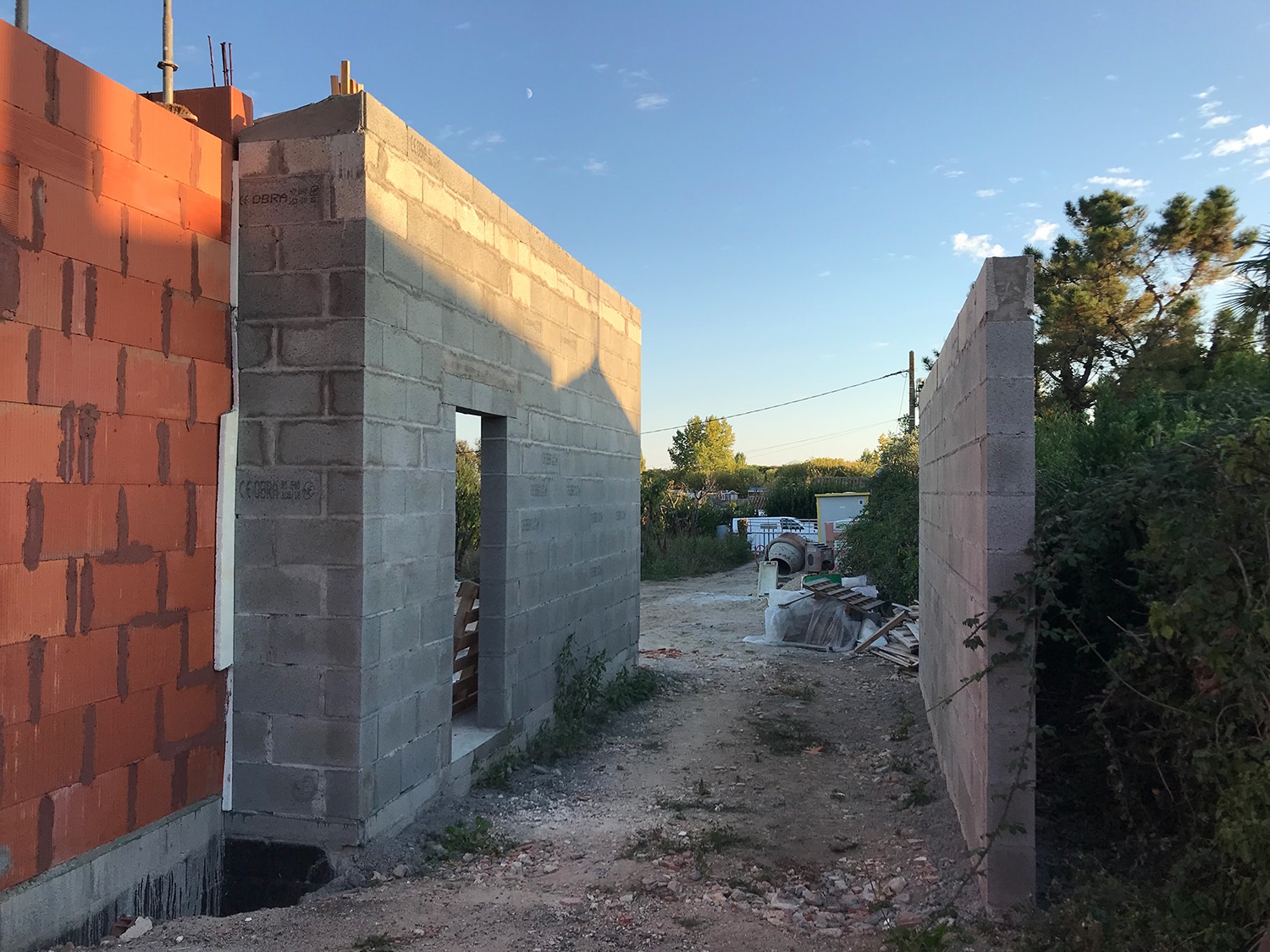 Maconnerie construction maison oleron parpaings