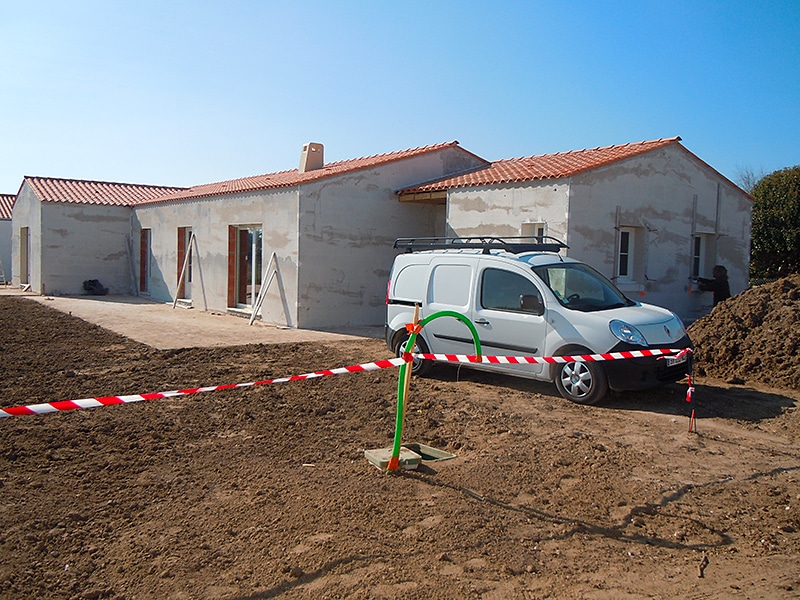 Maison Enduit extérieur