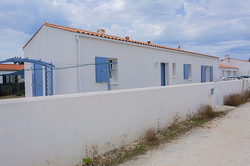 mur cloture maison oleron