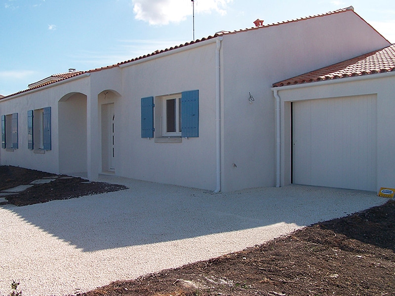 porte de garage maison oleron