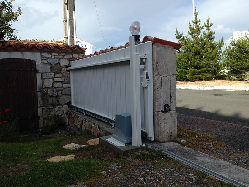 Motorisation de portail - maison oleron